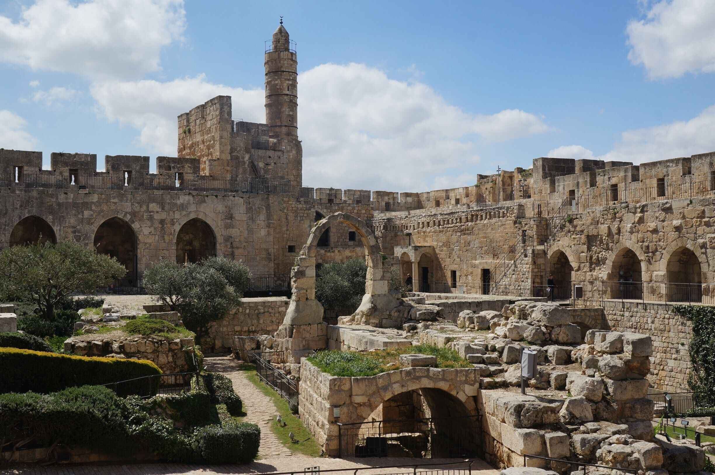 Jerusalem Citadel

The Tower of David seen from the ramparts within the tower walls.  David's Tower aka Jerusalem Citadel can be found near the Jaffa Gate entrance to the old city

#israel #jerusalem #oldcity #citadel #towerofdavid #garden