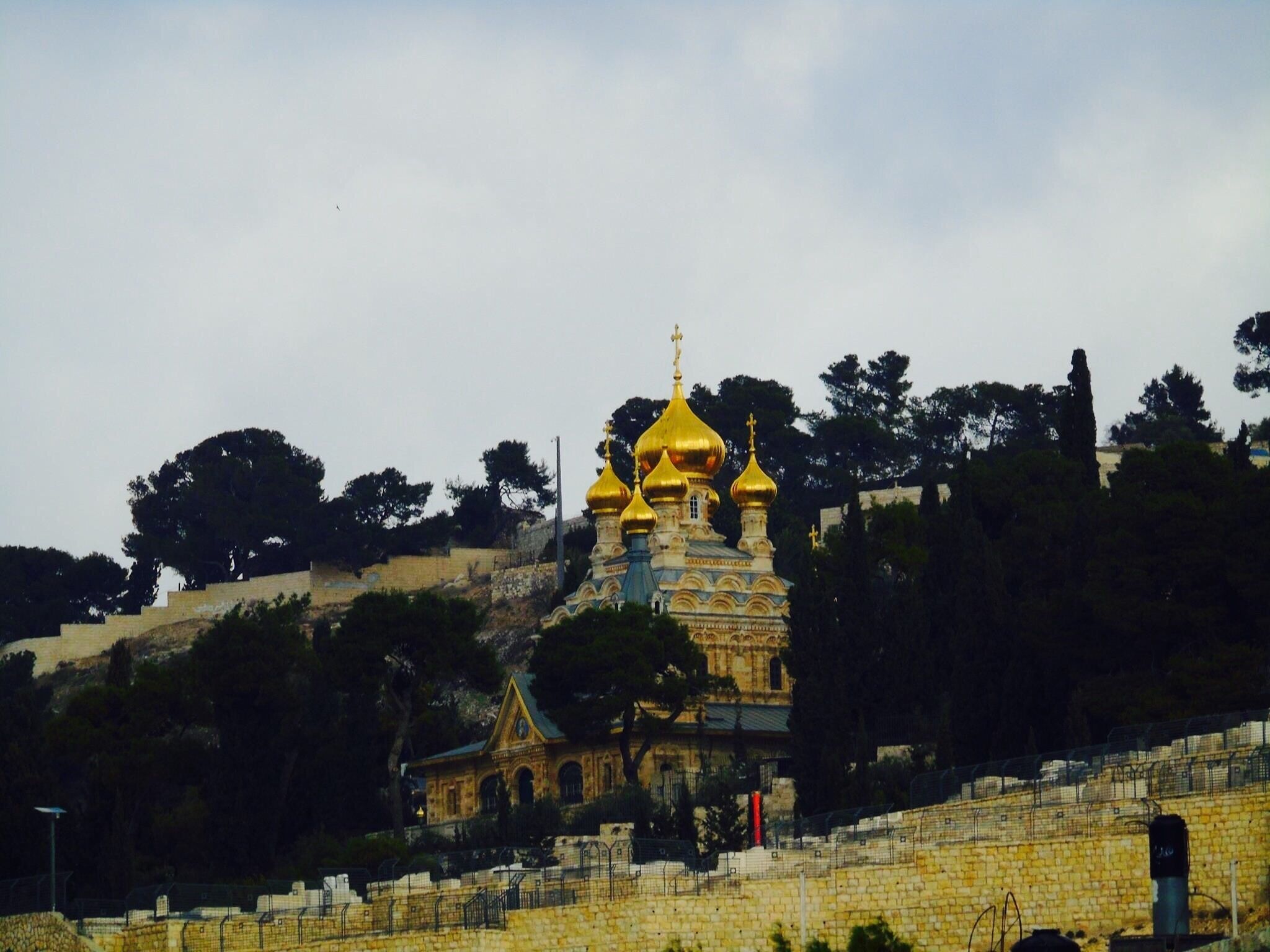 Church of Mary Magadelene on the Mount of Olives, Jerusalem.