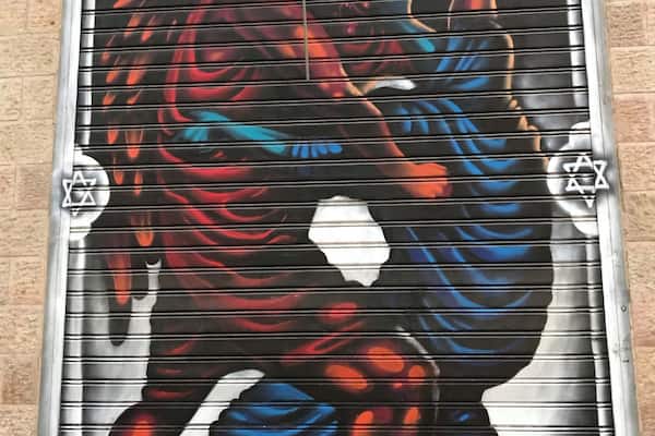 Israel’s struggle graffiti #adventure