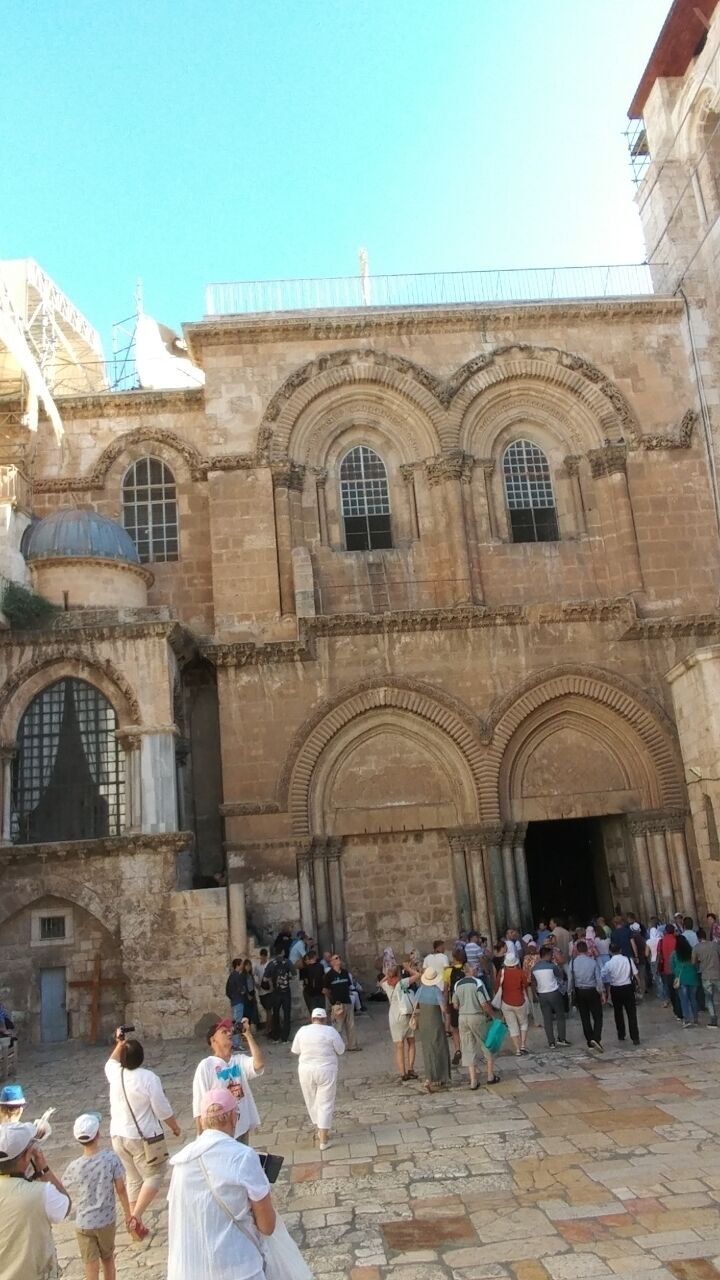 The church of the Holy Sepulchre, Jerusalem