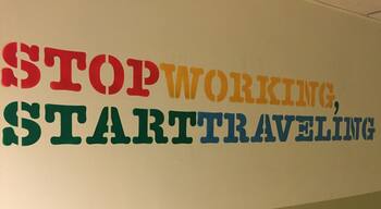 Life Philosophy - love this so much I bought a coffee mug with the quote on it. Abraham Hostel in Jerusalem is the very best.