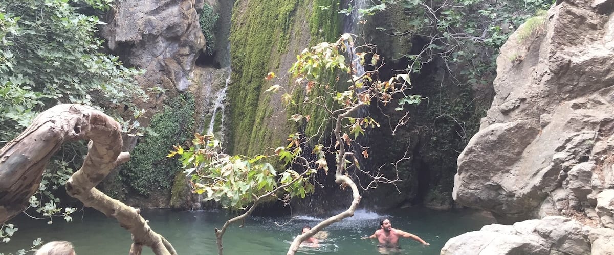 Hidden gem in Richtis Gorge, Sitia, Crete.