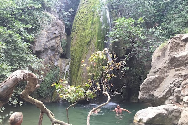 Hidden gem in Richtis Gorge, Sitia, Crete.