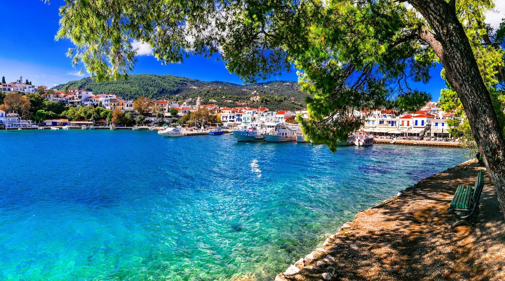 beautiful greek islands- Skiathos. Northen Sporades of Greece