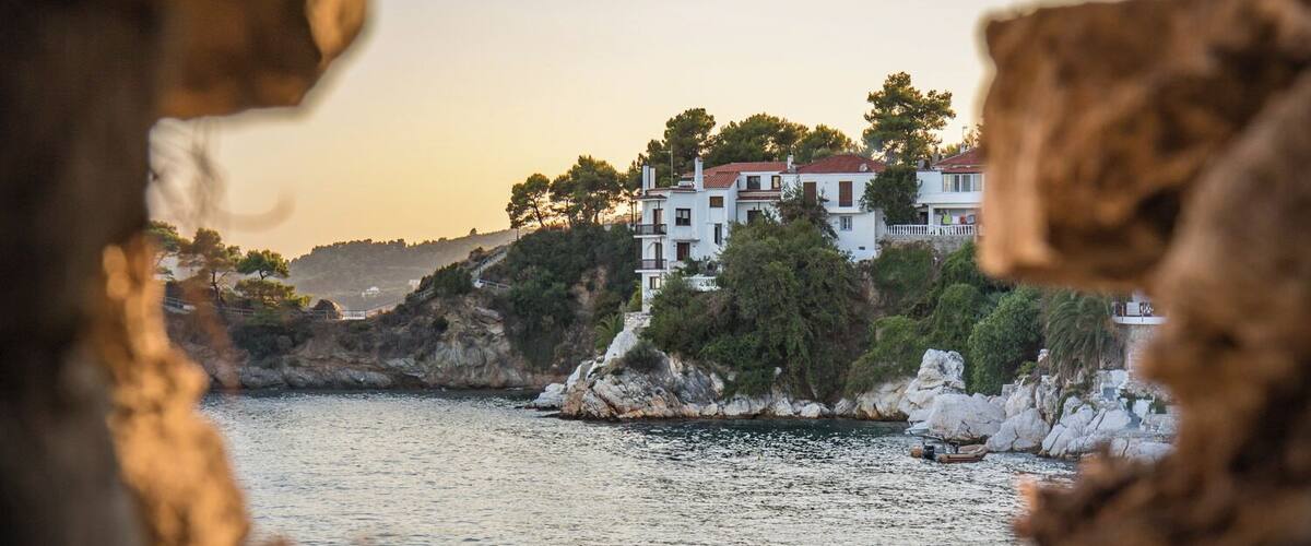 Sunset in the beautifull Island of Skiathos