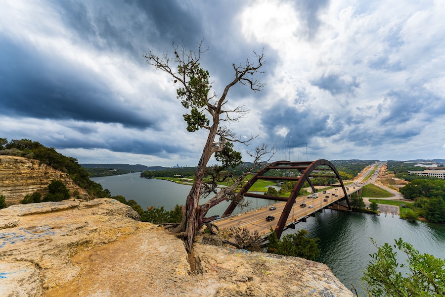 Pennybacker Bridge Overlook Trail, West Lake Hills, Texas