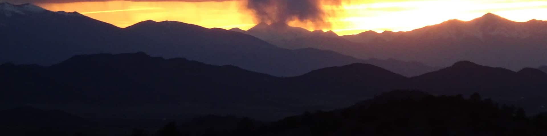 Beautiful sunset over the Rocky Mountains. Taken from my air bnb that I had for a few days. Westcliffe is a dark skies area so it is the bare minimum of lights allowed so you also get amazing stars as well.