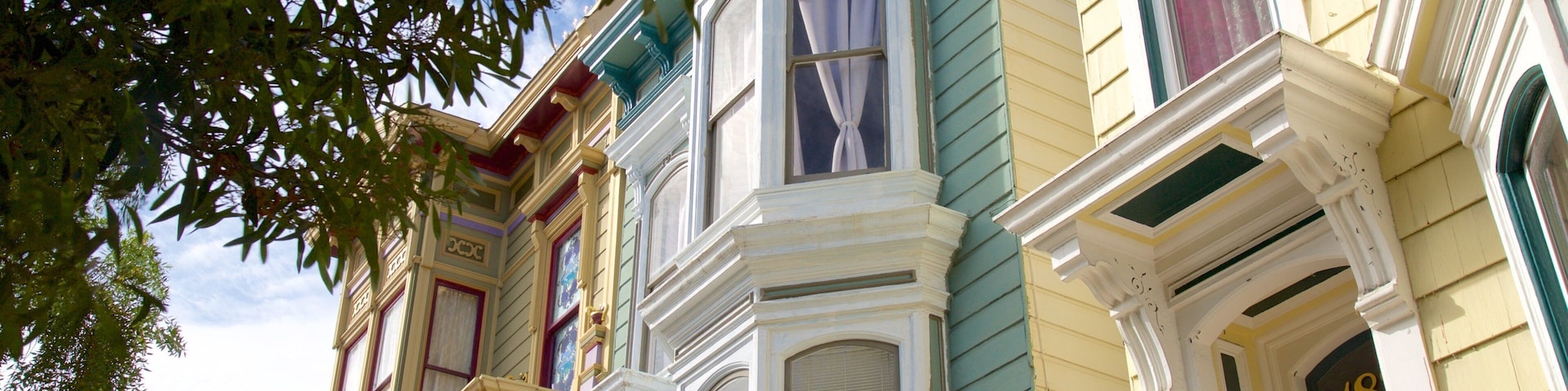 Western Addition featuring a house and heritage architecture