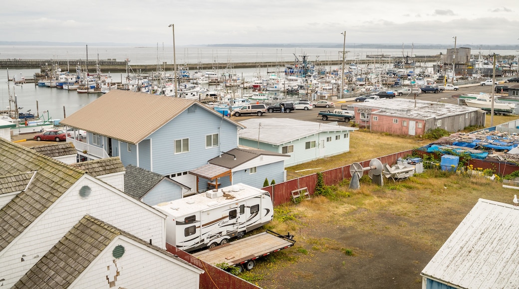 Westport showing a marina and landscape views
