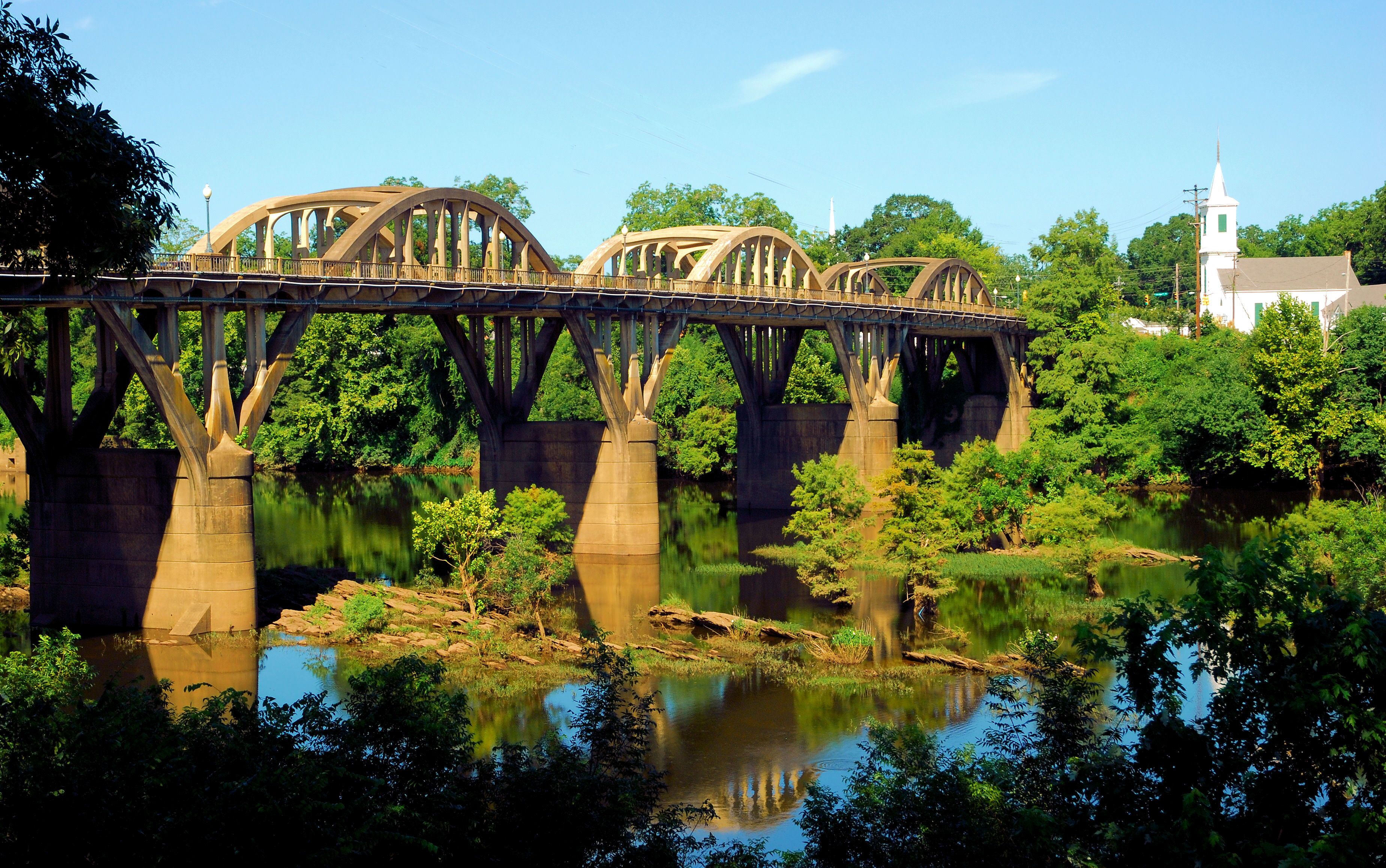 Bridge Over The Coosa / The Bibb Graves Historic Bridge over the Coosa River in Wetumpka, Alabama