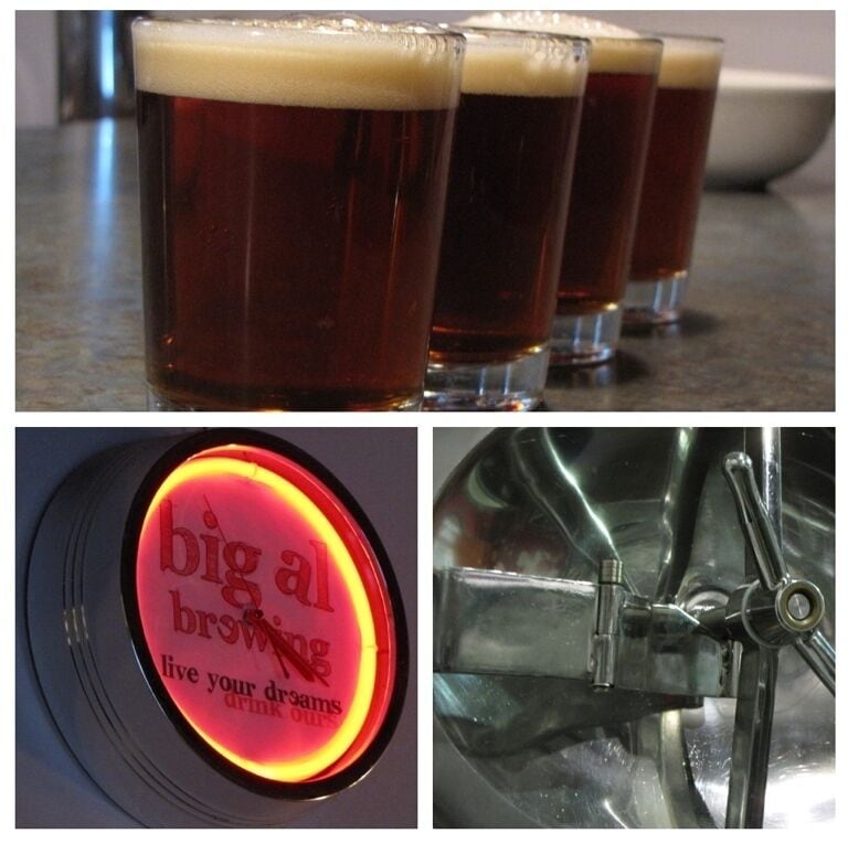 Great local feel and an amazing smokey porter. I loved the dog-hair fuzz balls rolling around under the stools -- great sign they're dog friendly, too!