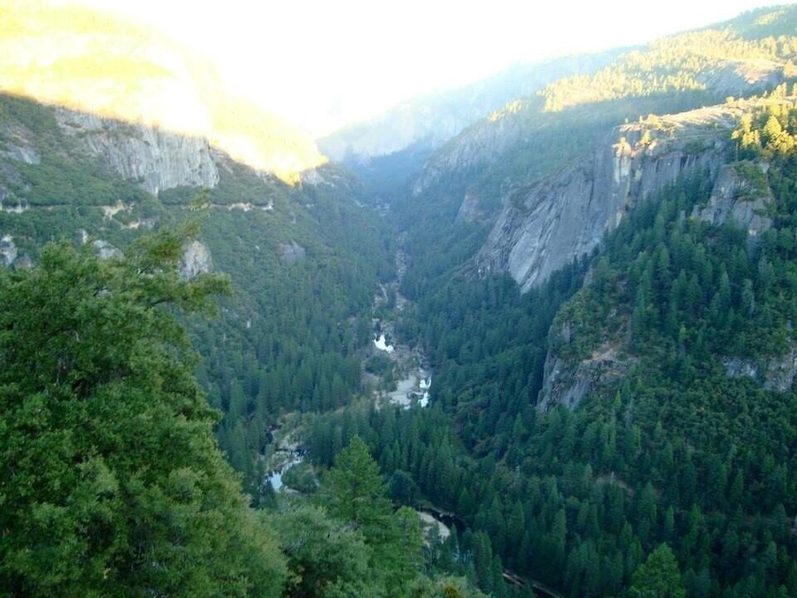 Seven mile hike straight up for this epic view!