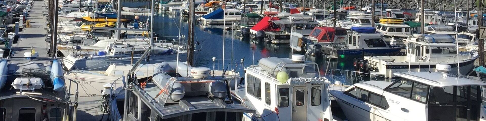 Take the tunnel through the mountain to find this little gem fishing community in Alaska