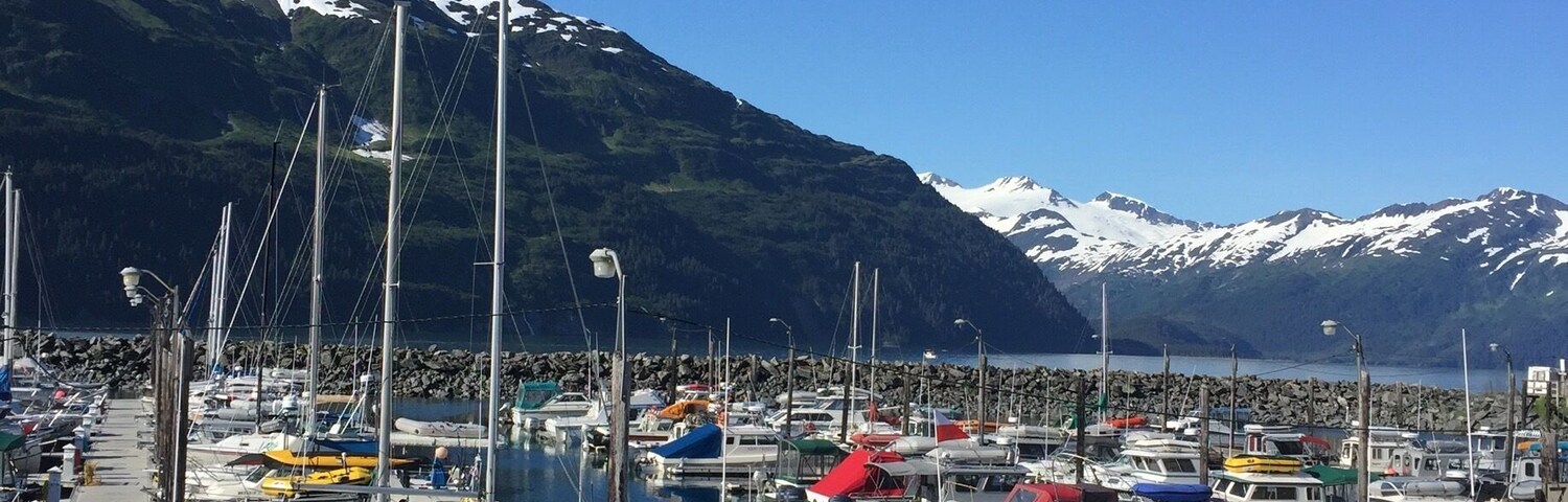 Take the tunnel through the mountain to find this little gem fishing community in Alaska
