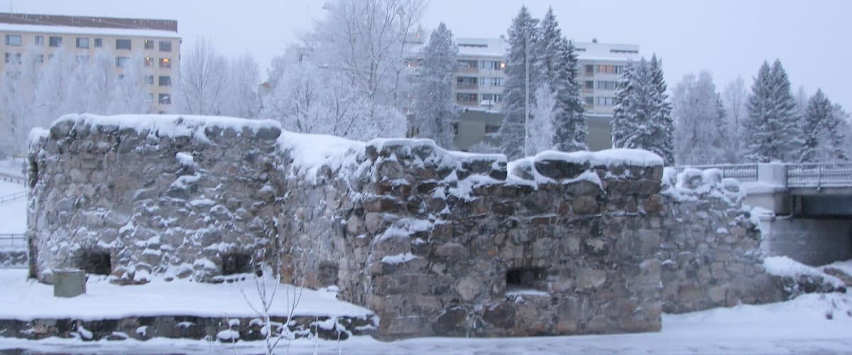 Kajaani Castle ruins