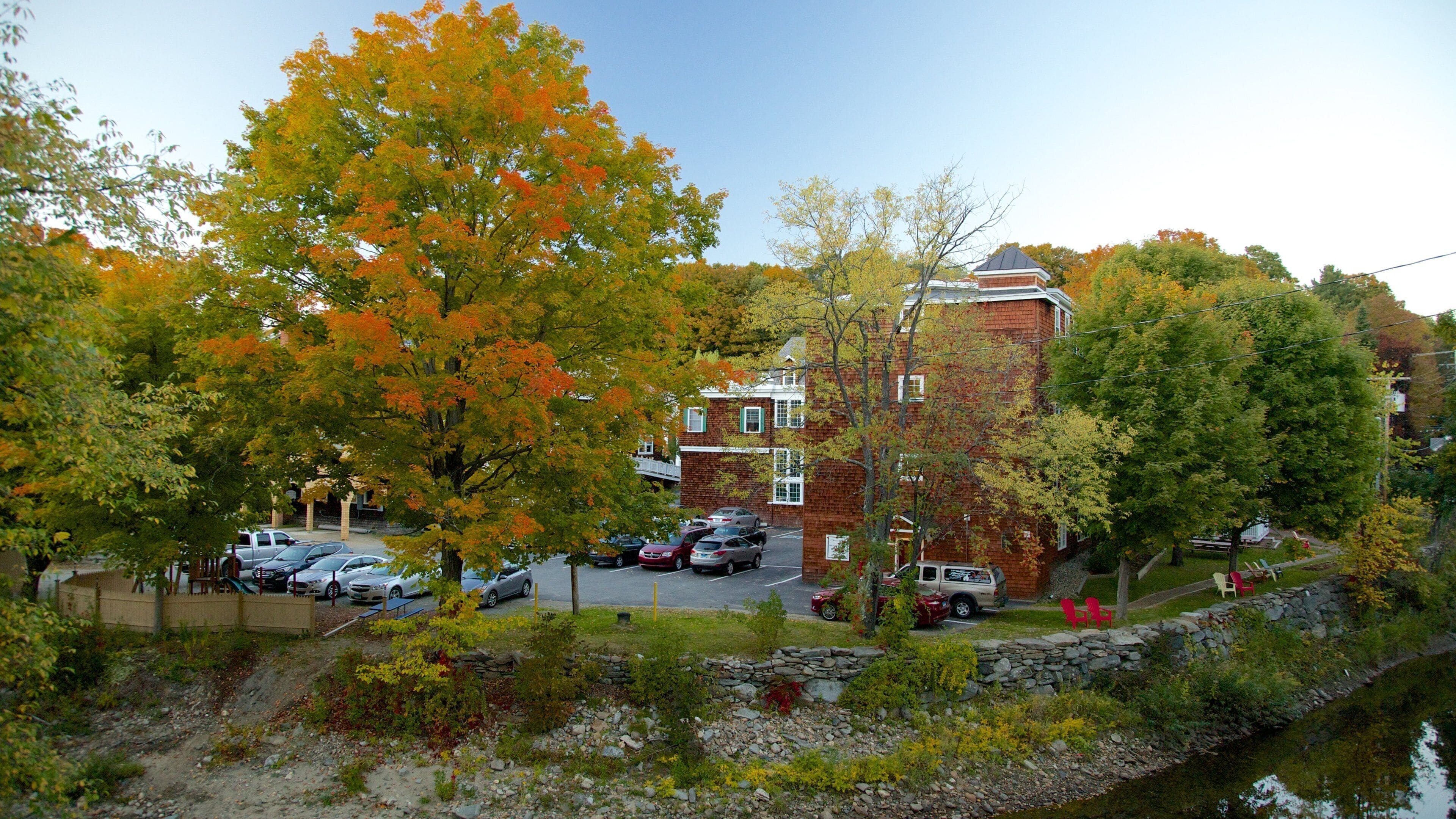 Wilmington which includes autumn leaves