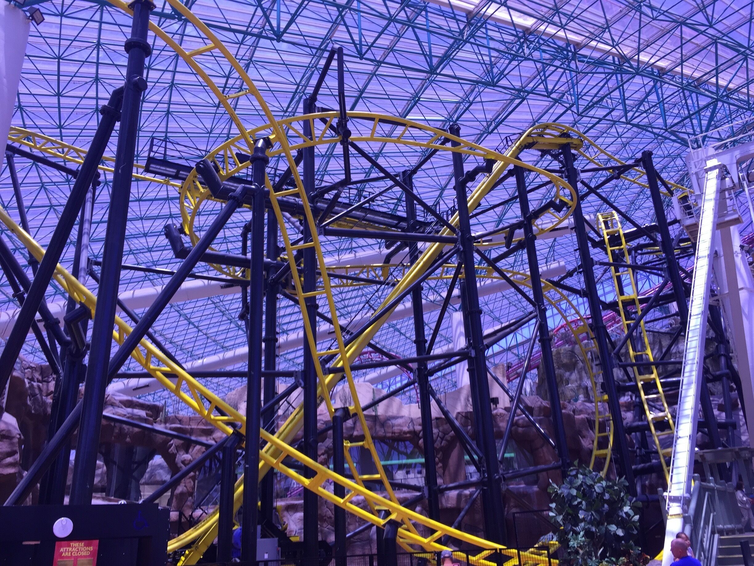 Rode the el loco at circus circus today. 