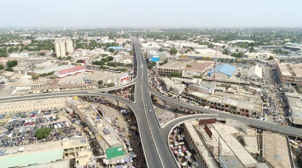 Chief Olusegun Obasanjo Flyover is the longest flyover in West Africa and one of the longest if not the longest in Africa as a whole.
The fly-over located at the Central Business Area of Sabon Gari, Kano - an urban setting that has mostly non-indigenes as its habitat is pretty a fantastic destination for mild adventure. A place located in Northern Nigeria and populated mostly by the Muslims.
The said flyover has different route that provide assessable road channels that does not just make road links possible but lessen road congestion and foster quick arrival to one's destination.
The hustling and bustling nature of the scene, the varieties of goods and food items sold, the manner, language (Hausa) and way of life of the people, the common and most consumed diet, are all worth the experience.
#Culture.