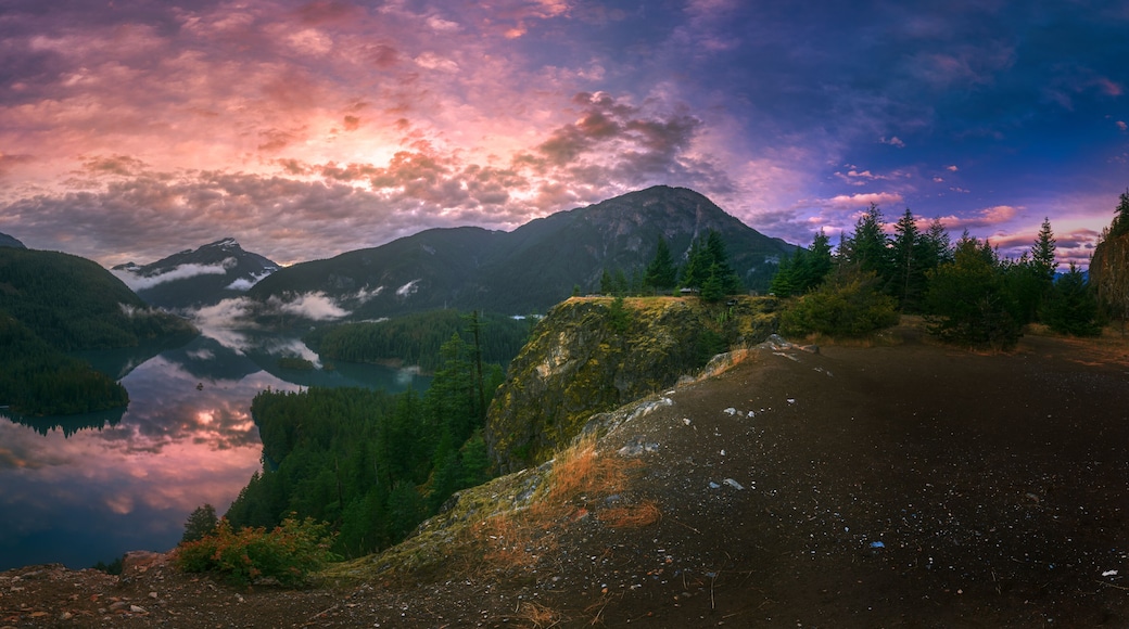 North Cascades sunset