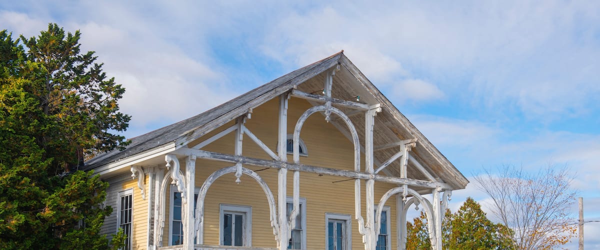 Wrentham Village Hall at 15 Franklin Street in historic town center of Wrentham, Massachusetts MA, USA.