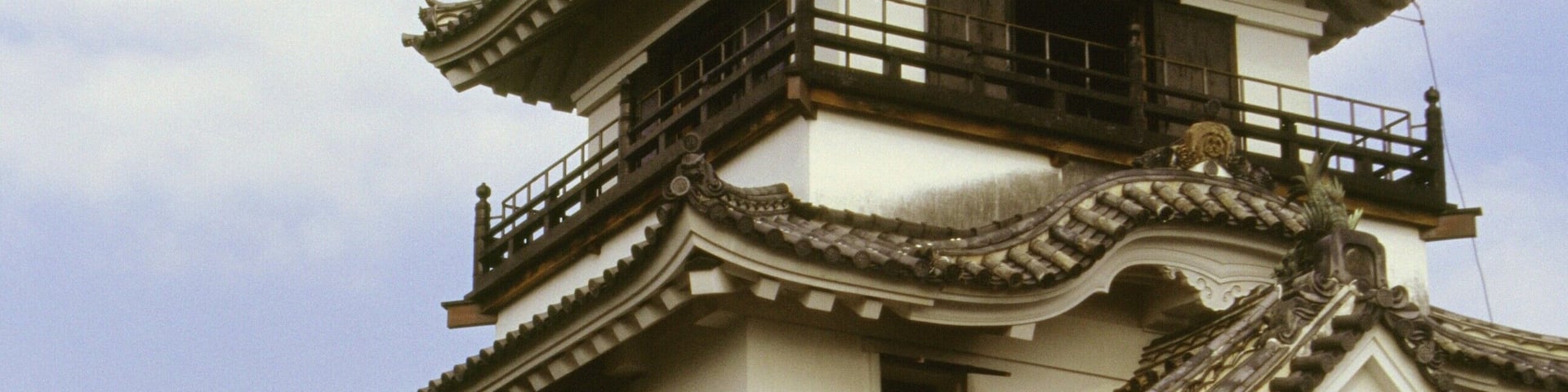 Low angle view of a castle, Kochi Castle, Shikoku, Japan
