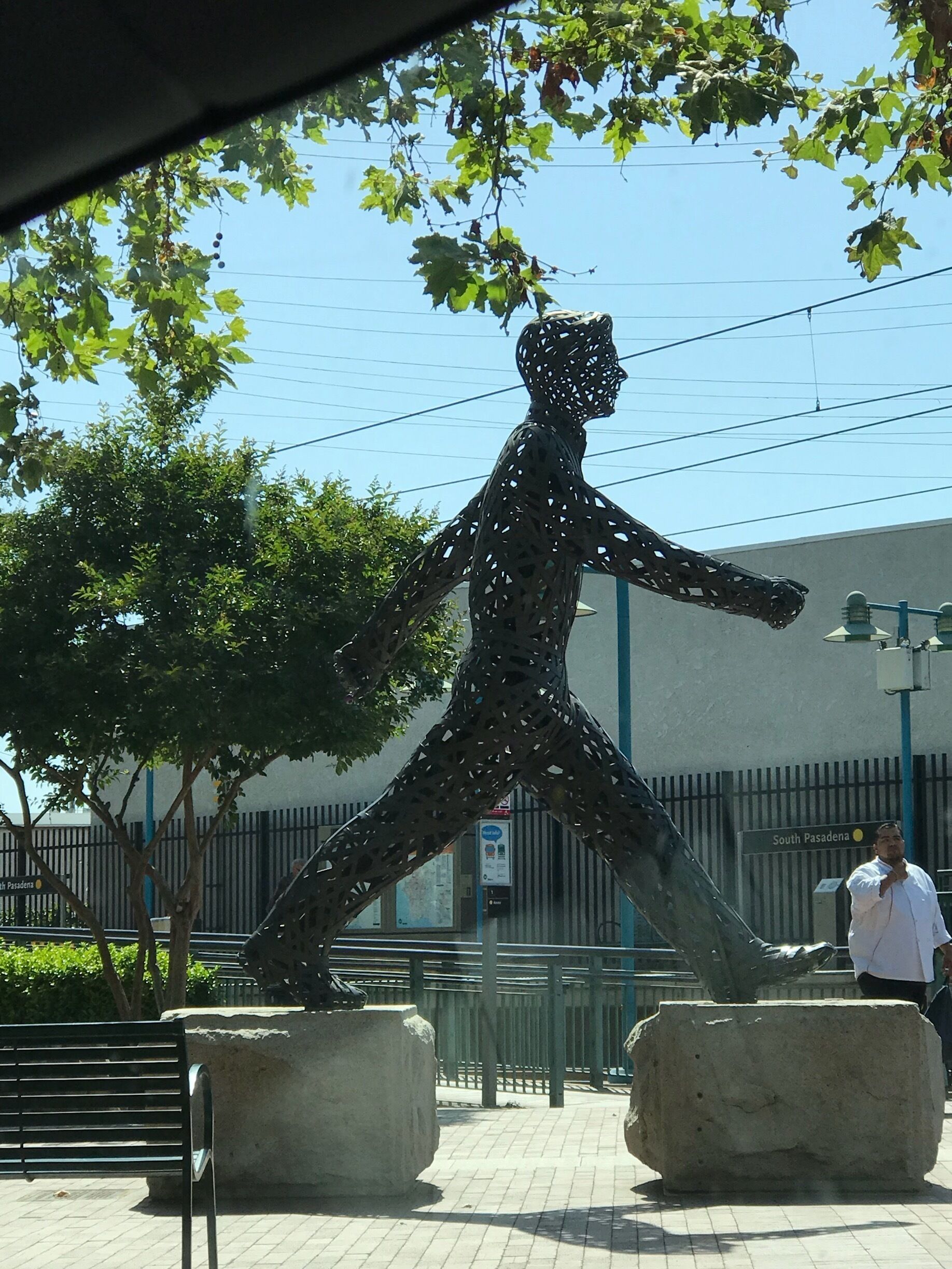 Street art installation opposite Radhika restaurant.