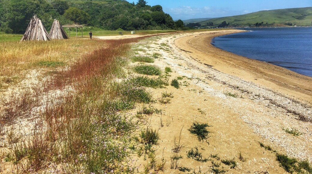It take about a mile hike to get to this secluded beach. If you like a quiet place and no crowds this the place. Water is nice and calm, perfect for a weekend getaway. #BeachTips