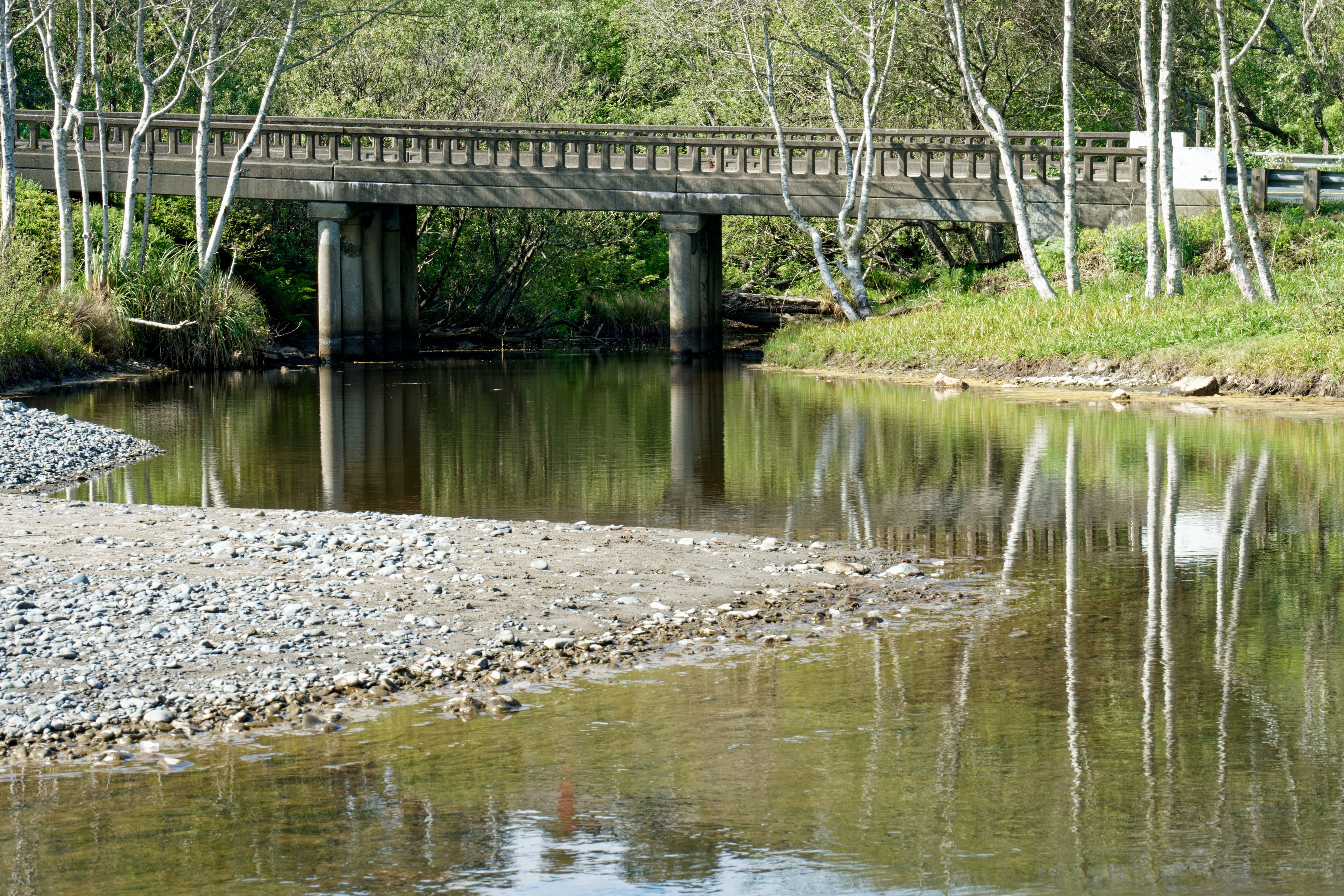 Highway 1 Bridge Over Little River, Mendocino, Northern California, USA
