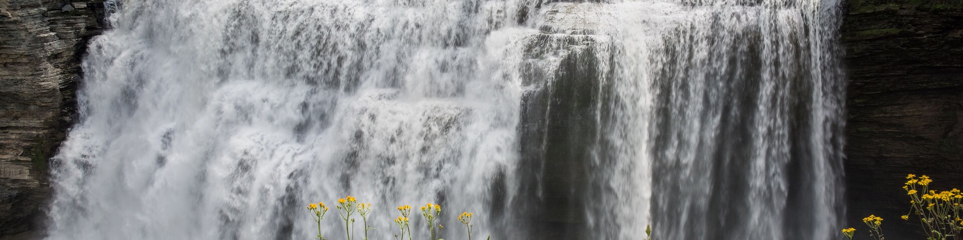 Middle Falls of the Genesee River, Letchworth State Park, Portageville, NY