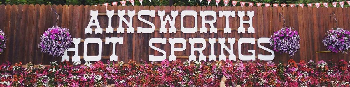 Inside the hot spring caves at Ainsworth Hot Springs Resort. The temperature ranges between 104 and 107 within the cave. It was super dark and kind of scary - only lit up with a few lights. I got over that fear quickly as soon as I immersed myself. Hands down the best springs I've visited so far.
The desk clerk explained to me that these springs have incredibly high mineral content including Lithium which is why after spending some time in the caves you come out feeling like a melted marshmallow. Every muscle became super relaxed and my skin was so smooth.
The entrance fee is 12.00 for general entry and 17.00 for in and out privileges. If you stay at the hotel your cost is included with the room.