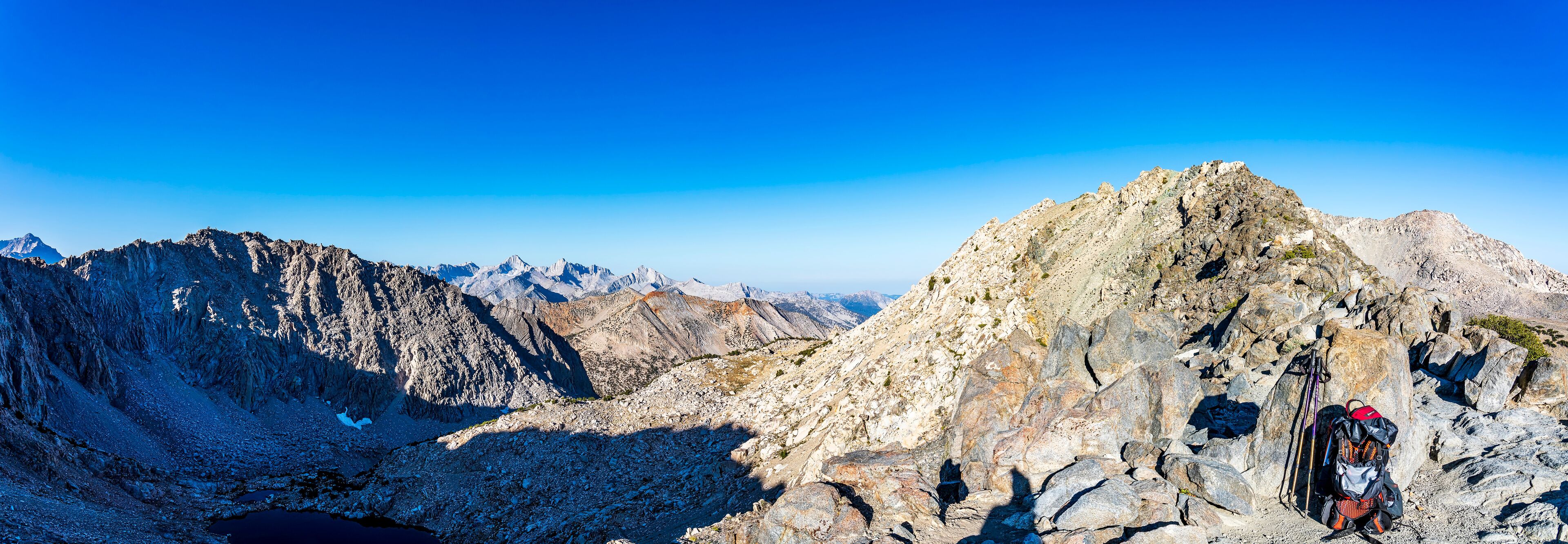 Glen Pass Panoramic View, CA