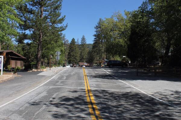 Very busy road because it was the only road, I had to run back forth to take this picture because were driving by so quickly.