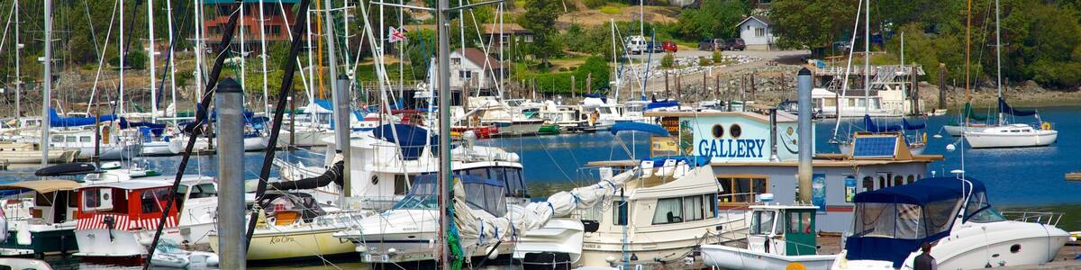 Deer Harbor which includes a lake or waterhole, a marina and a bay or harbor