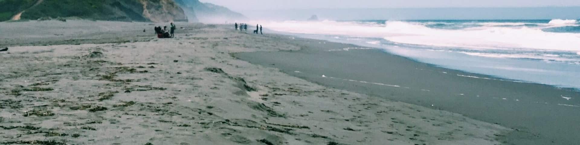 Pacific Ocean in Ferndale, CA. Watch the waves then head in to the beautiful Victorian town of Ferndale. #ferndale #california #smalltowns #wanderlust #travel #ocean #waterlust