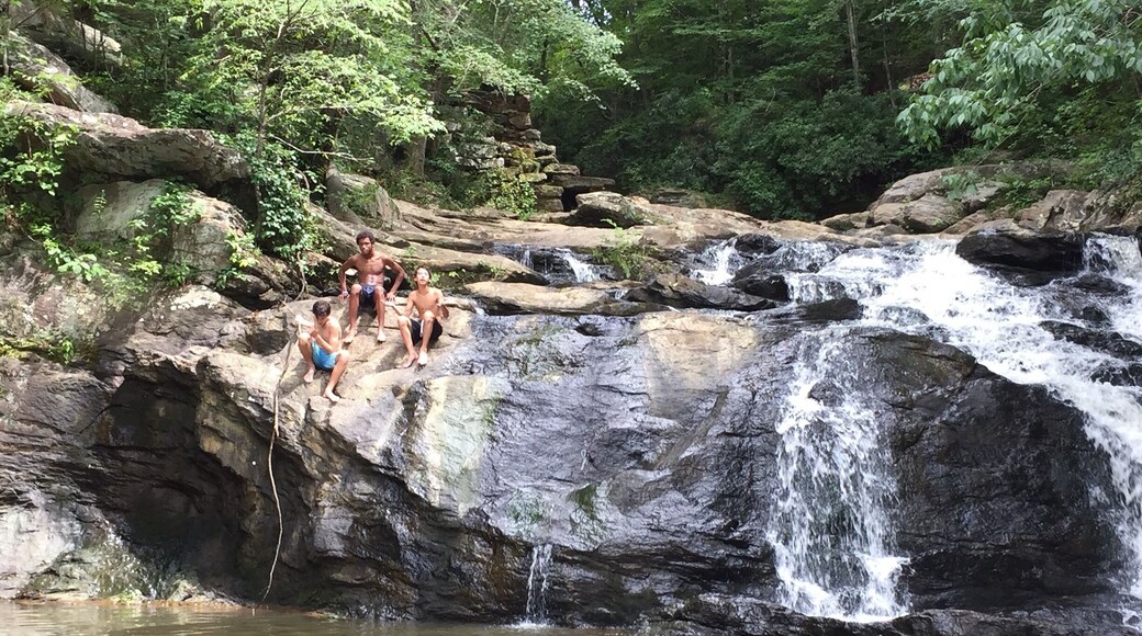 Lil swimming hole and some nice hiking trails.