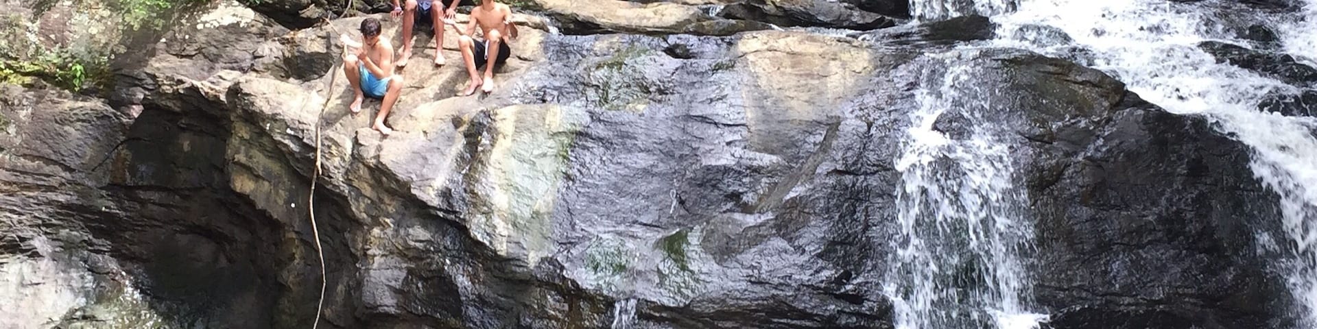 Lil swimming hole and some nice hiking trails.