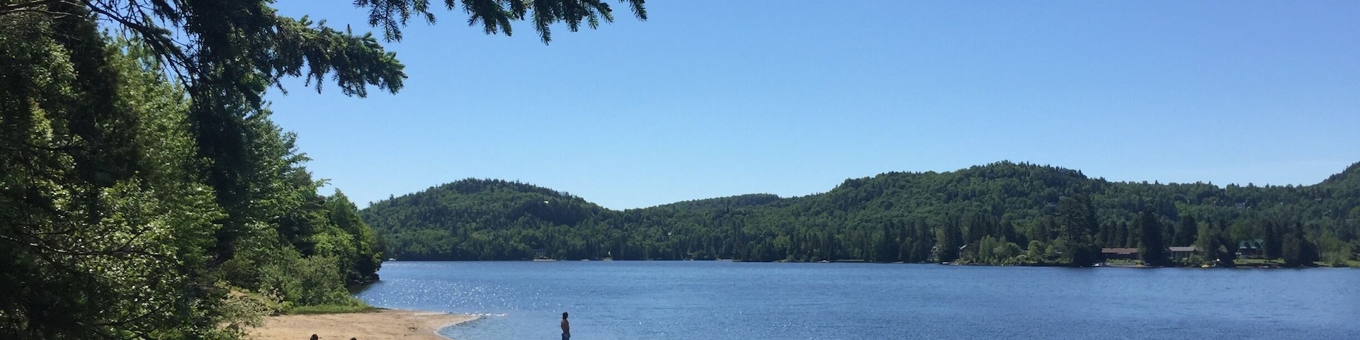 Tranquil shores found biking the 200 plus km route along the Train du Nord trail.