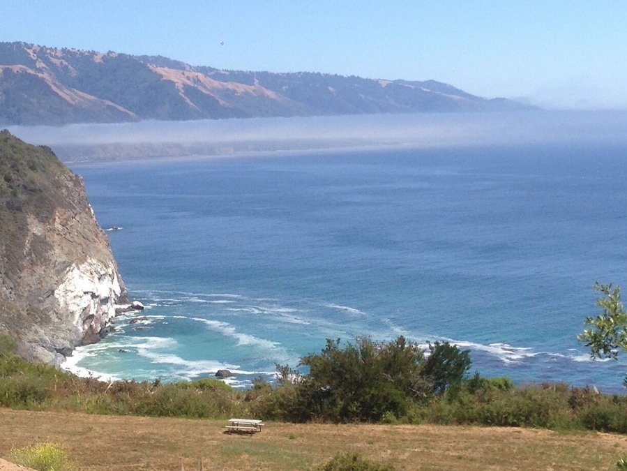 Awesome ride through the PCH above the clouds!