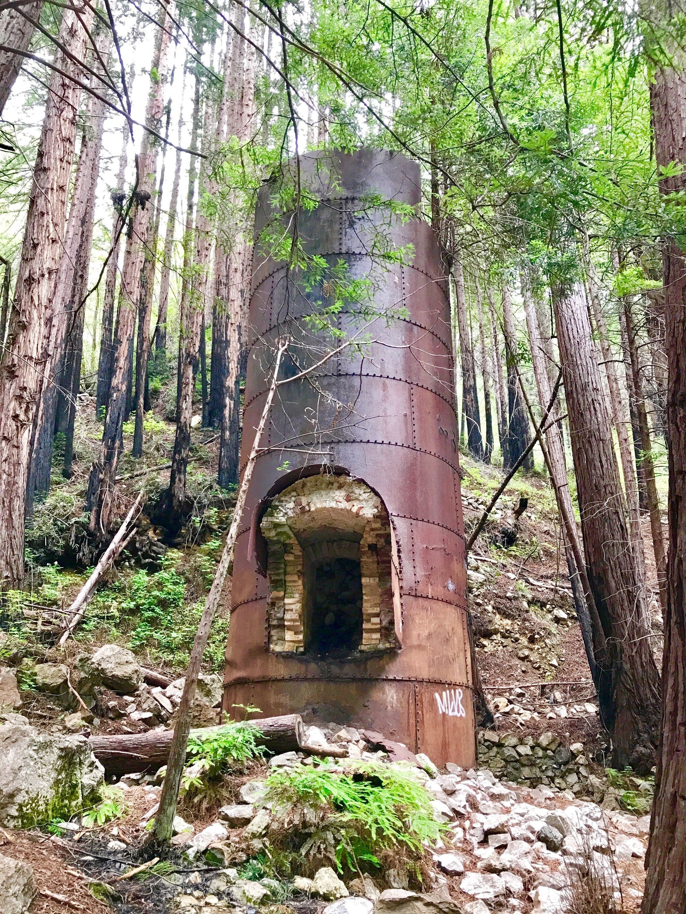 You never know what history you’ll find camping in Big Sur. This is an old limekiln...used from 1887 to 1890 to extract lime from limestone at very high heat. They then shipped it off to Monterey and San Francisco to build the city. Lime was the key ingredient used in cement. After 3 years however, they’d exhausted all their resources and abandoned them.
#adventure