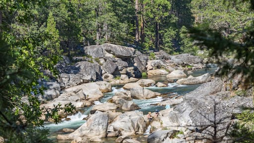 Rocky River Bed of Stanislaus River in the Sierra Mountains, Central California, USA