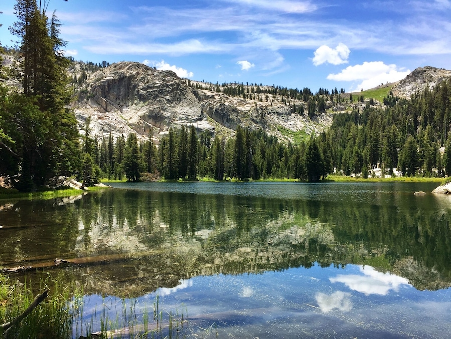 Short hike into the Stanislaus National Forest to see a beautiful lake. Have fun and enjoy!