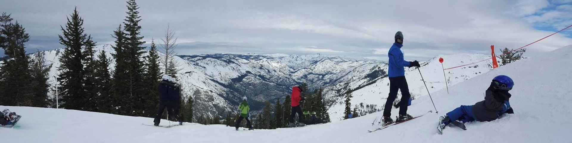 Right after you get off the life, just enjoy the views for a moment.