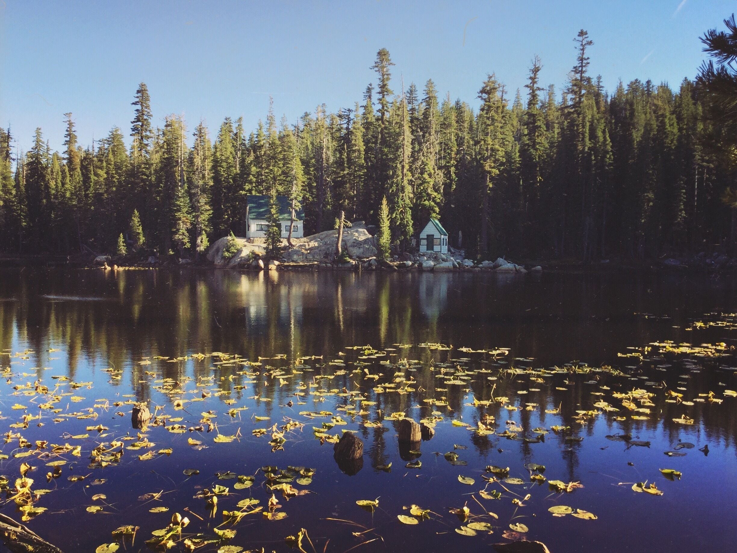 Dad and I rode up as far as Hermit Valley on Ebbetts Pass Sunday afternoon. Mosquito Lake on the way was picturesque as usual.