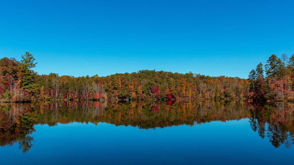 Lake at Mountain Rest South Carolina