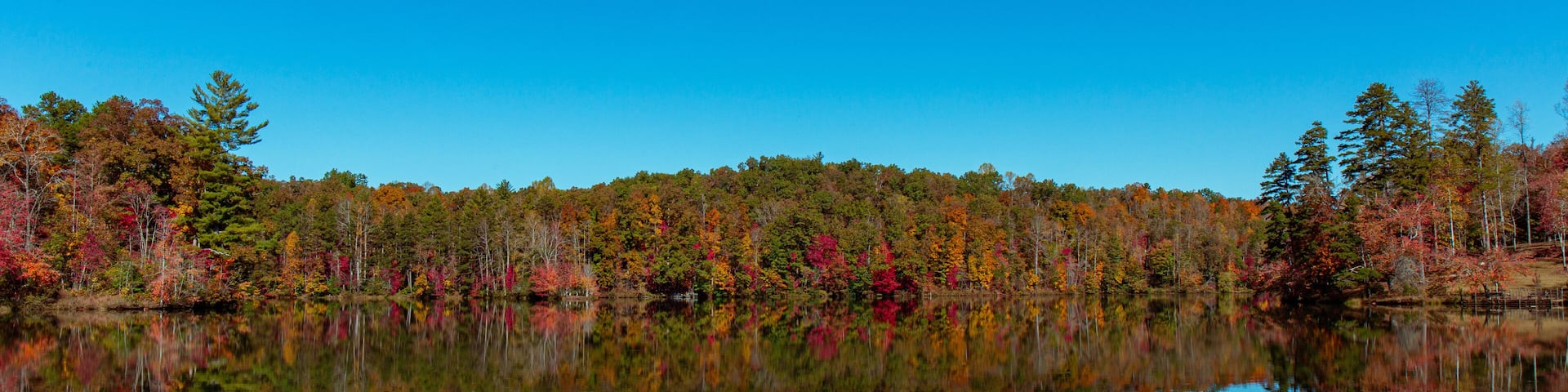 Lake at Mountain Rest South Carolina