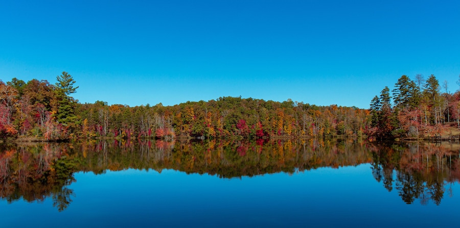 Lake at Mountain Rest South Carolina