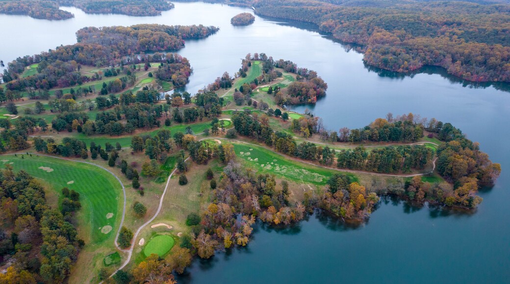 Aerial View of Pine Ridge Golf Course In Baltimore Maryland