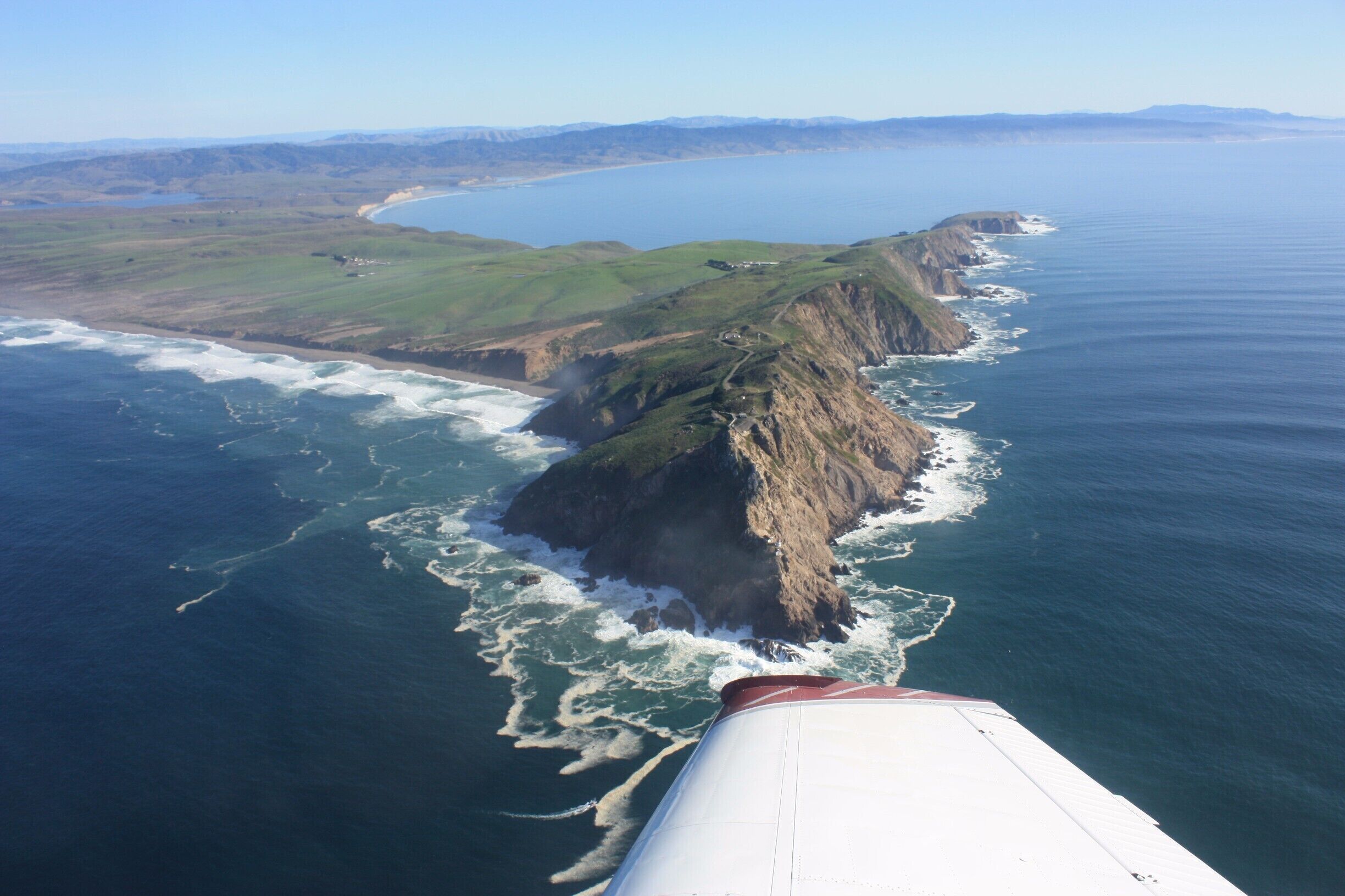 #LifeAtExpedia!

Point Reyes Lighthouse, as seen from a small plane, December 23rd, 2016.
