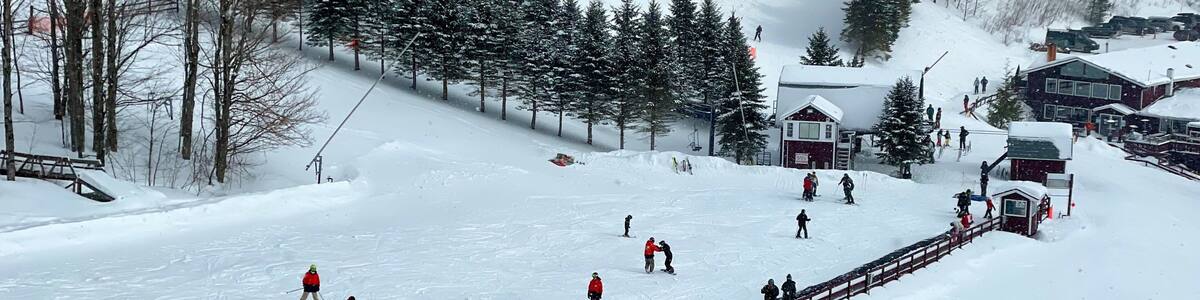 Beginner area at Plattekill Ski Mountain