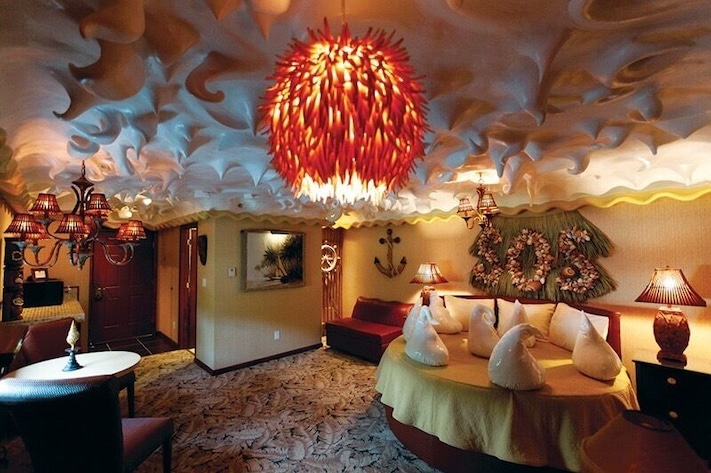 #TroveOnTuesday if you are looking a unique place to stay and get away from it all- check out the Roxbury Motel in Roxbury, NY. Deep in the Catskills, this wacky in a great way hotel features individual rooms with a far out theme. We stayed in “Mary Ann’s Creampie” based on everyone’s favorite brunette from Gilligans Island (and our guess is the double entendre isn’t an accident). Big thumbs up